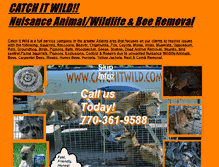 Tablet Screenshot of catchitwild.com